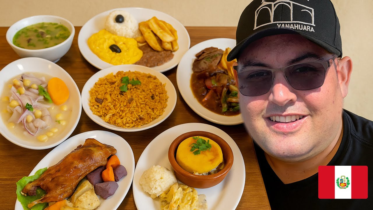 Comi 8 Platillos de Comida Peruana en un solo Restaurante