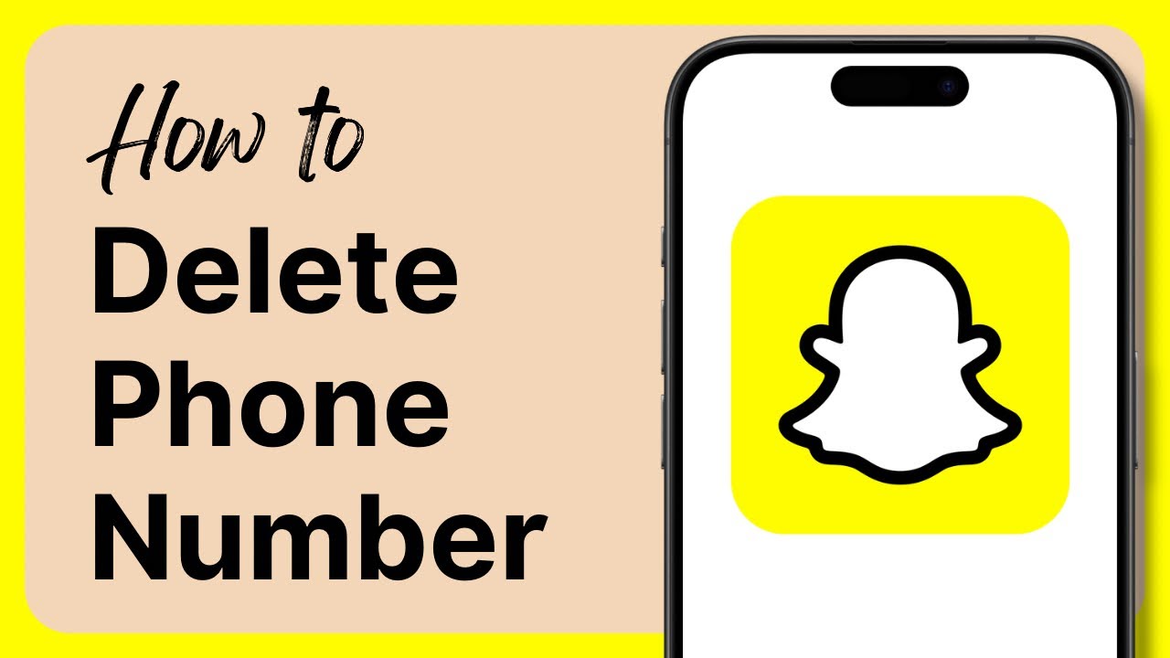 How To DELETE Phone Number On Snapchat (2026)