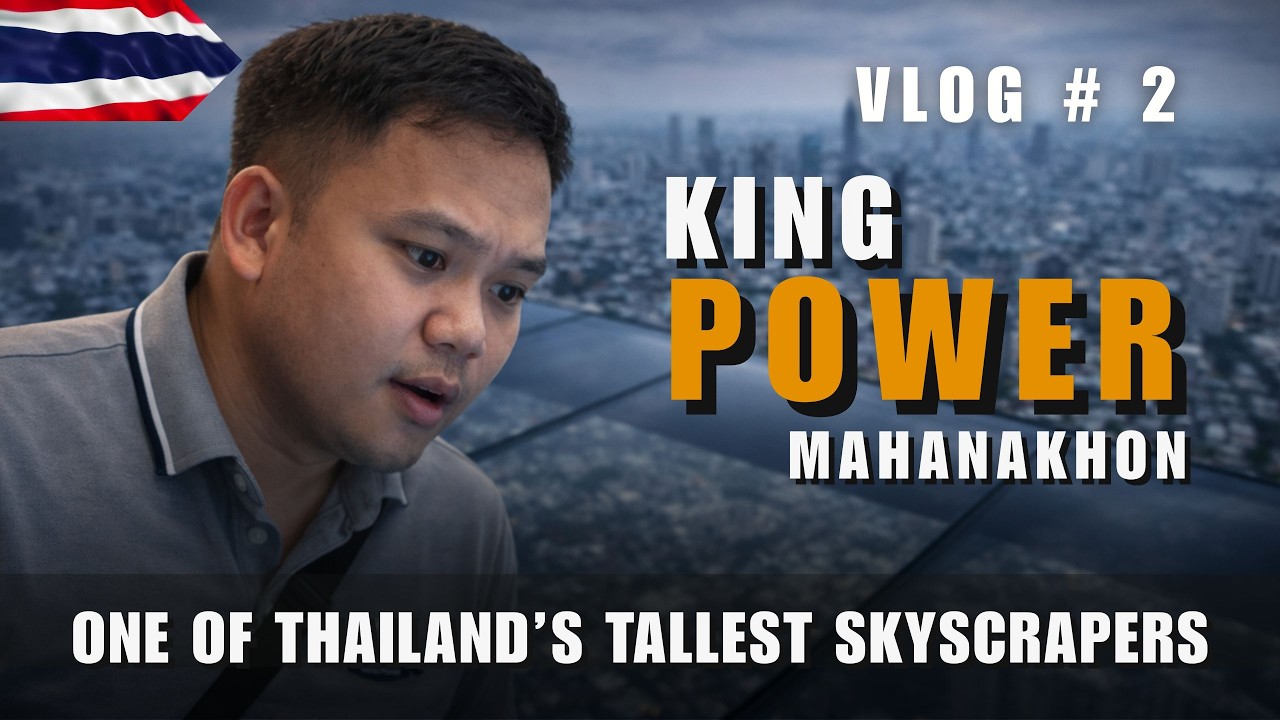 King Power Mahanakhon Skywalk Tour 🇹🇭 | Glass Floor at Thailand’s Tallest Skyscraper