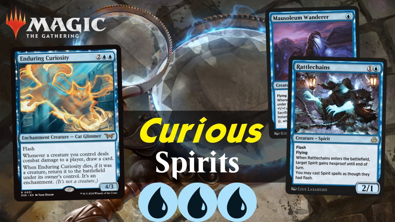 Blue Spirits CRUSH with Enduring Curiosity | MTG Arena & Pioneer