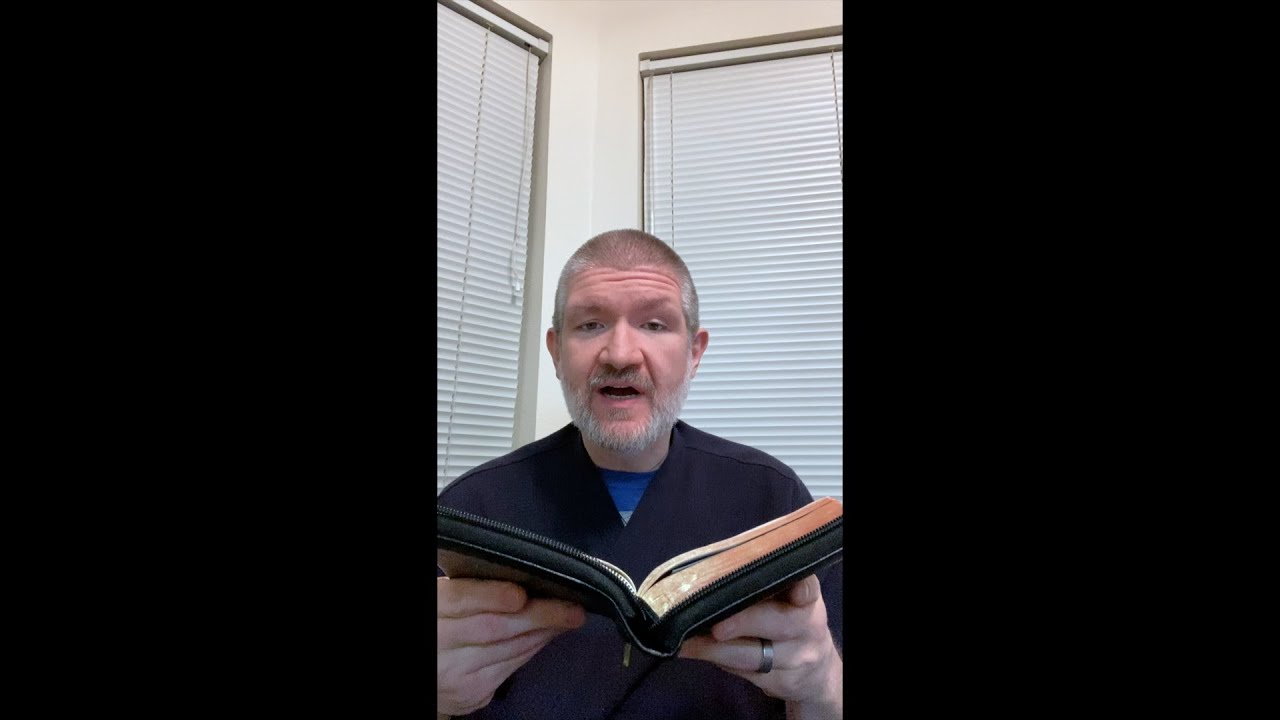 A Word of Encouragement