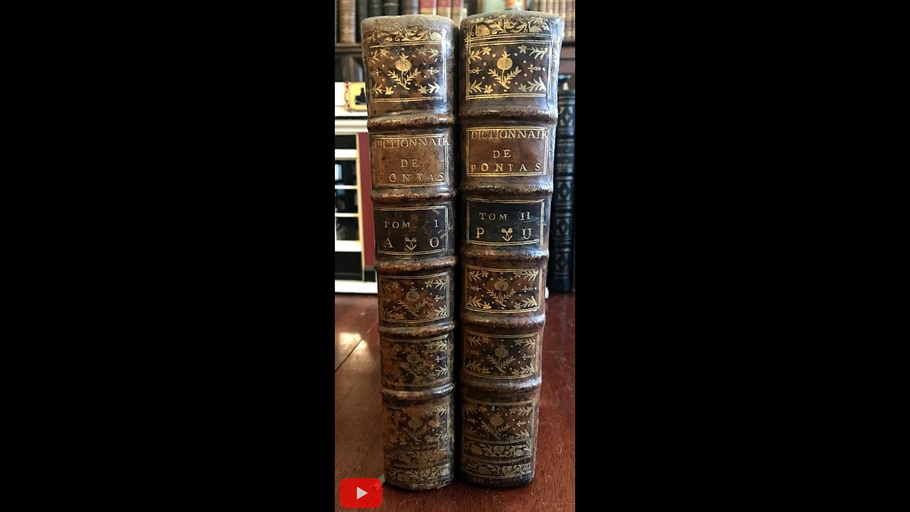 Cases of Conscience 1744 Jean Pontas Lovely 2 Vol. Leather Set | Brian DiMambro Virtual Book Tour