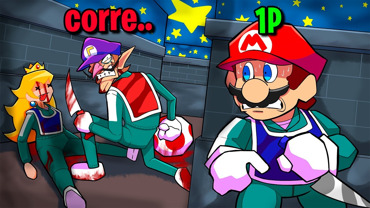 Perd&iacute; a mis AMIGOS en Squid Game de MARIO 64