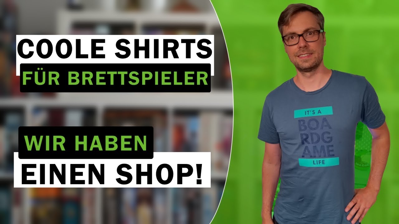 Ank&uuml;ndigung! F&uuml;r jeden Brettspieler ein Muss! Wir haben nun einen T-Shirt Shop f&uuml;r Brettspieler!