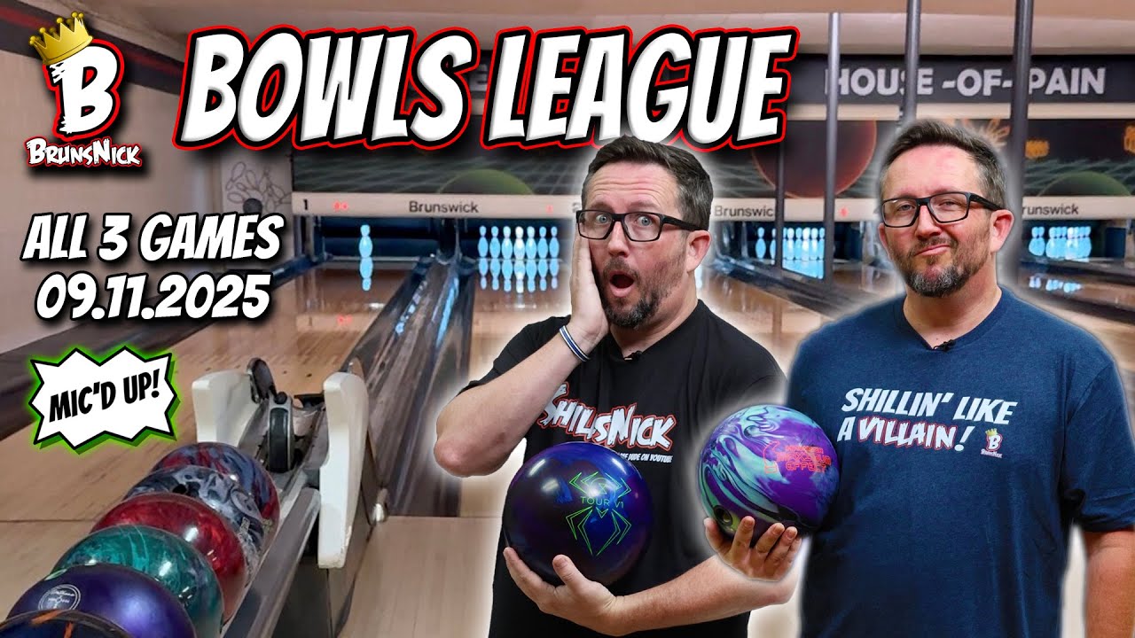 FIRST WEEK! | BrunsNick Bowls League! | HOUSE -OF- PAIN | 09.11.2025