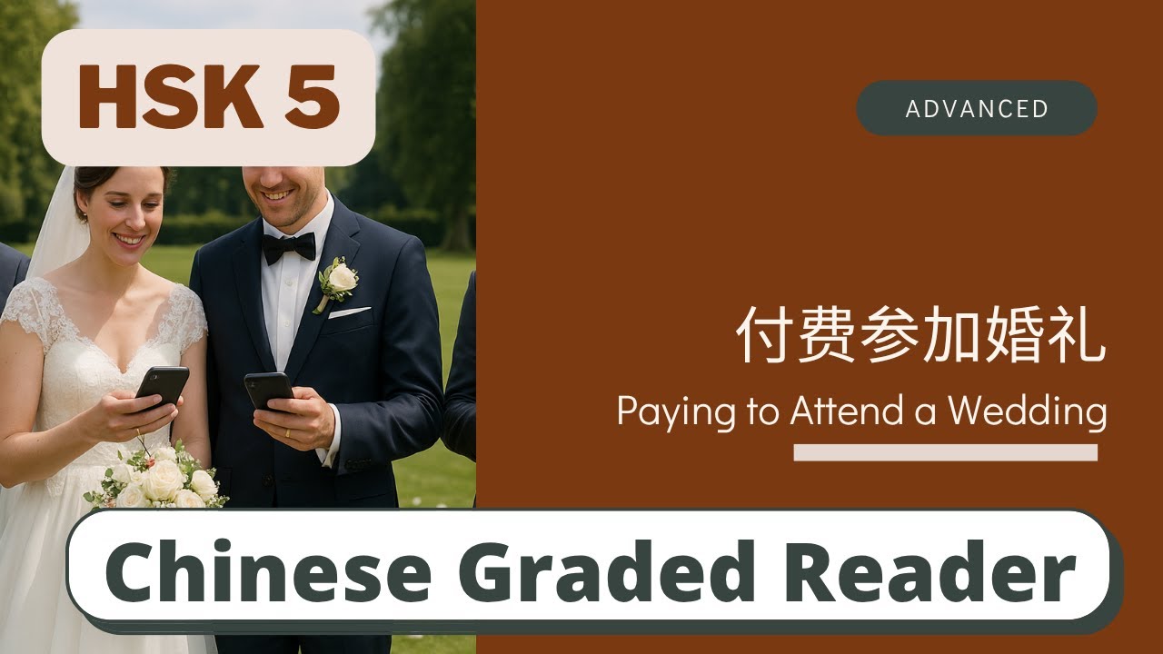 付费参加婚礼 | Advanced Chinese Reading (HSK 5) | Learn Chinese through News