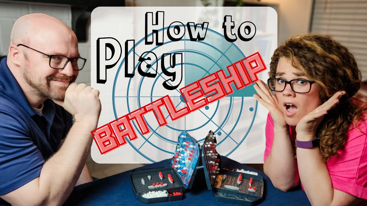How to Play BATTLESHIP + Playthrough (Easy Strategic 2 Player Game)