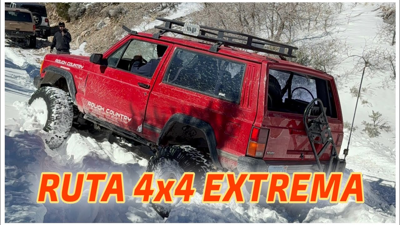 Ruta 4x4 en La Rumorosa después de la nevada ❄️🔥 | Off Road extremo