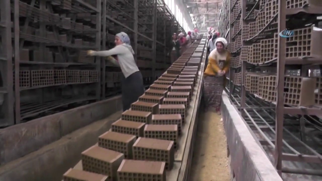 Günde 150 Bin Tuğla Üreten Fabrika Kızların Umudu Oldu