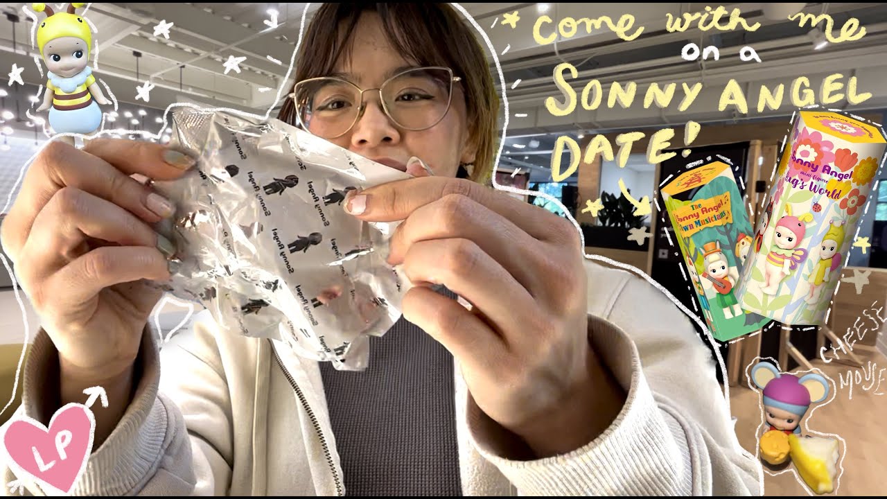 sonny angel date w/ me! (bugs world, town musicians unboxing)!