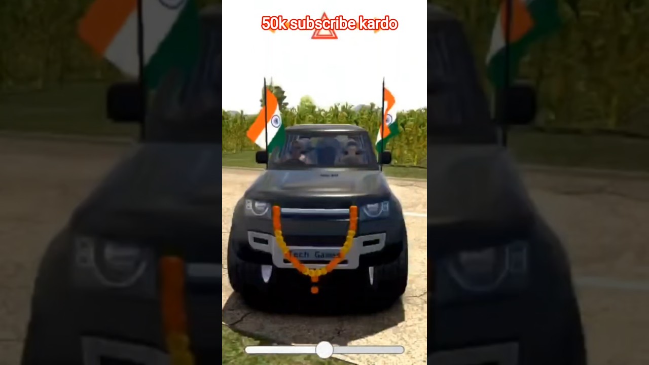 Modified Mahindra Thar Indian simulator game 3D ll Android Wala games ll 