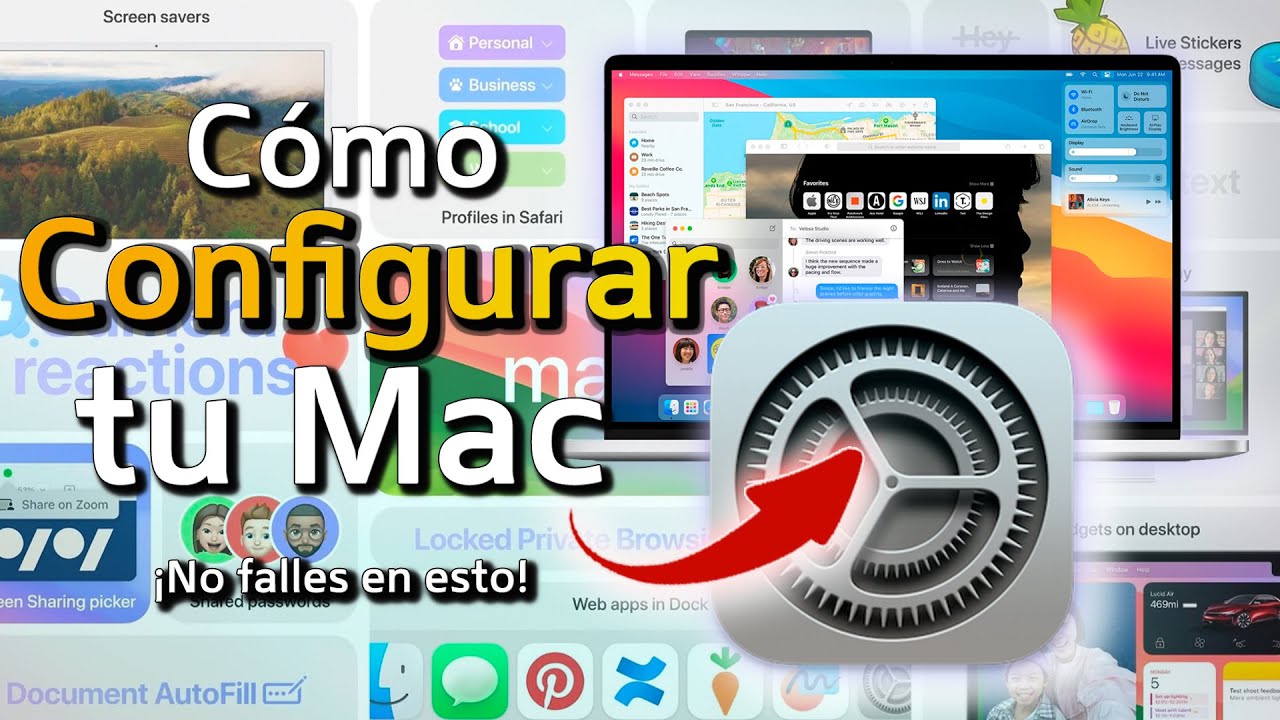 Cómo configurar BIEN y SIN ERRORES tu MacBook, Mac LA PRIMERA VEZ 🖥️ LA MEJOR configuración  ✅