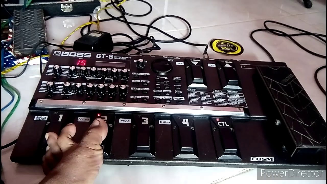 review Efek boss gt8 suaranya gahar makjleb banget!!!! FULL SETINGAN DANGDUT