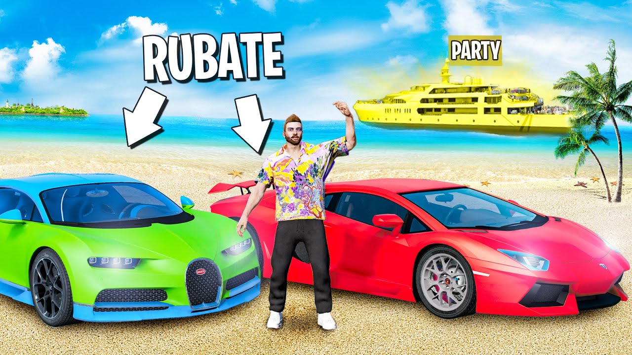Rubo le SUPERCAR dei MILIONARI IN VACANZA su GTA 5! 🌴