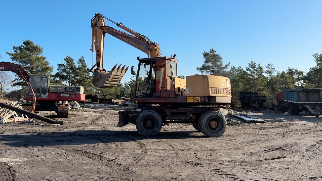Köp Grävmaskin Case Poclain 81 P på Klaravik