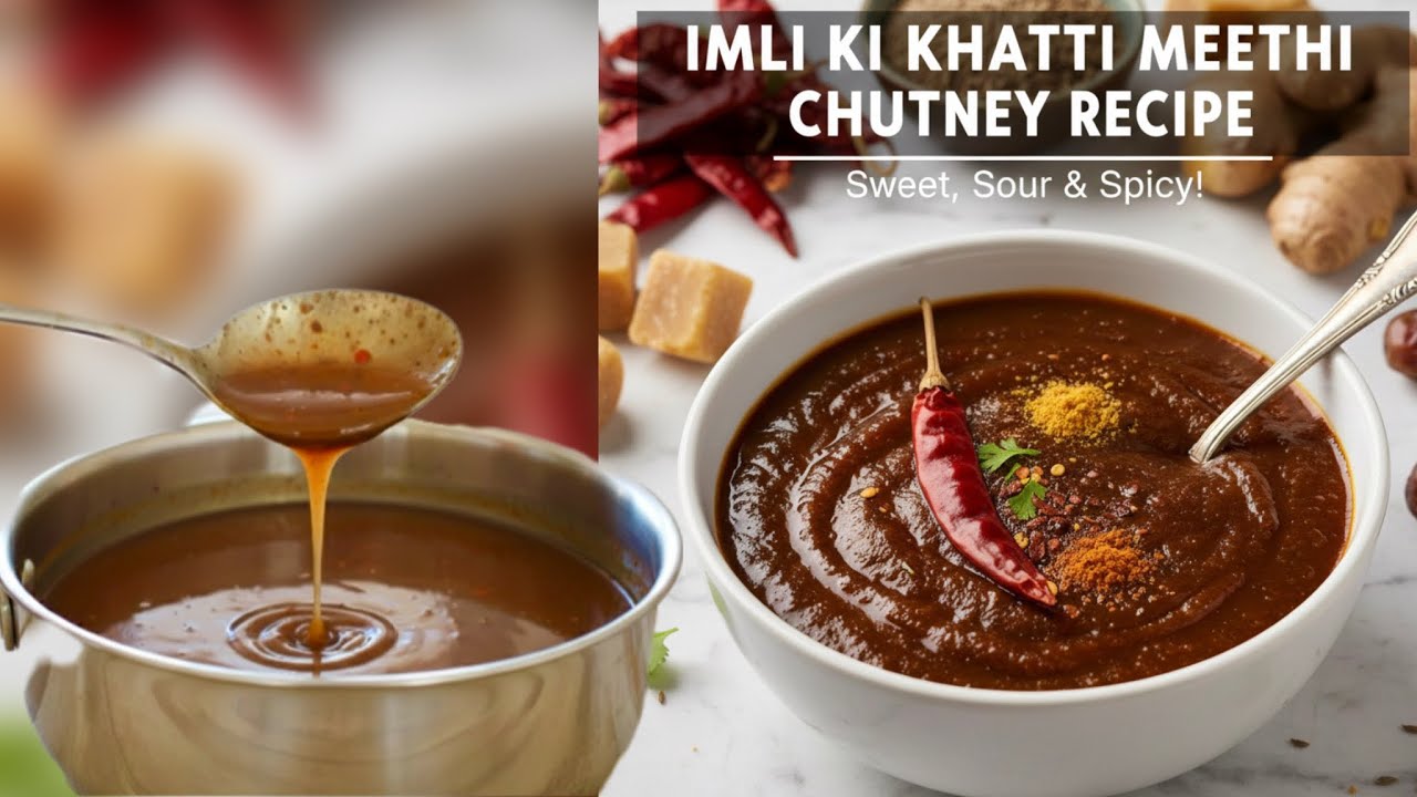 Imli ki Khatti Meethi Chutney Recipe / Sweet and Sour Sauce