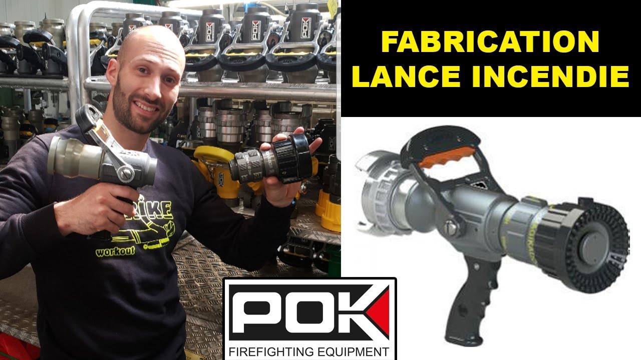 Fabrication lance incendie  chez  POK