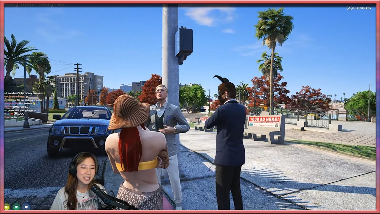 April founds out that January won the Rizz List and wingmanning Beverly - GTA V RP NoPixel 4.0