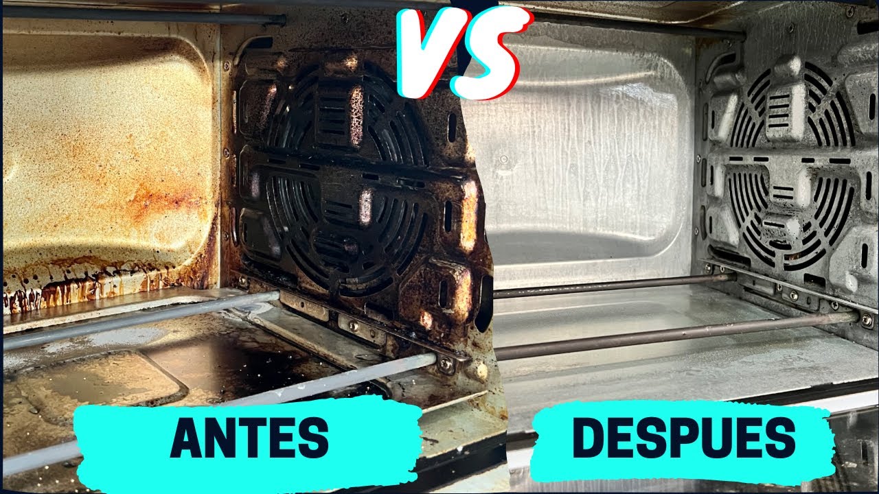 EL MEJOR METODO PARA LIMPIAR LA GRASA DEL HORNO