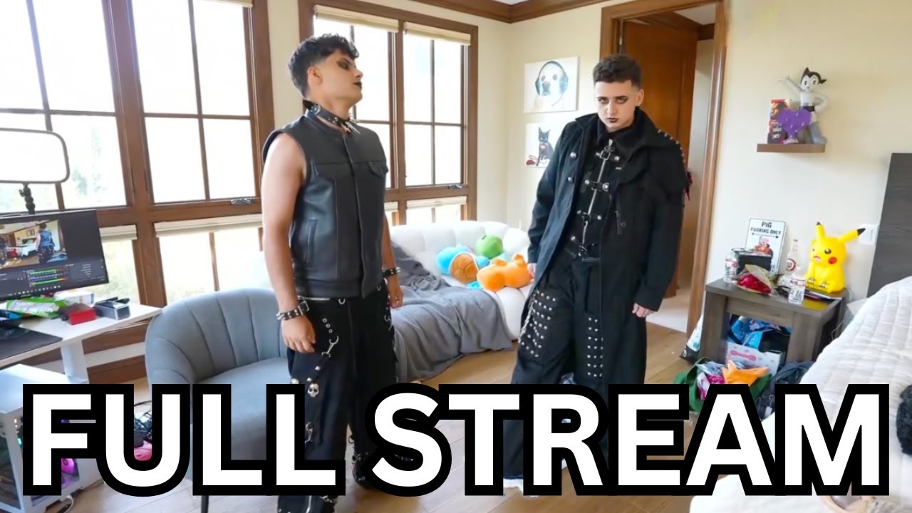 17 JUN - FaZe Clan Goes Emo For A Day FULL STREAM!