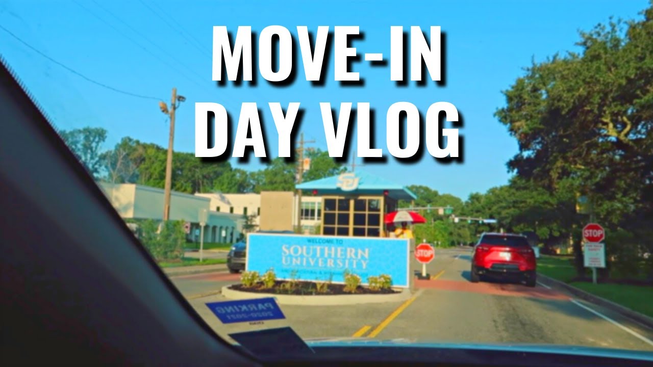 VLOG: MOVING INTO MY ON-CAMPUS APARTMENT AT SOUTHERN UNIVERSITY A&M COLLEGE | SYDTHESOCIALITE