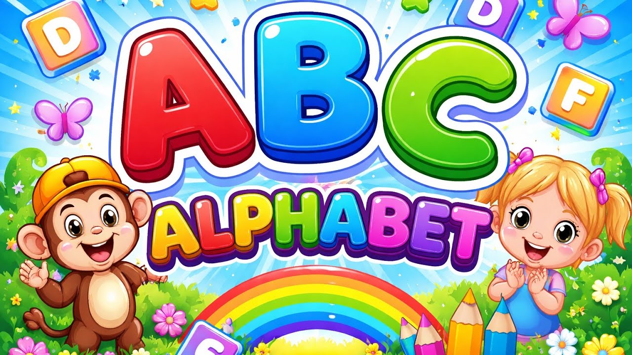 ABC Alphabet for Kids | A to Z Phonics Song | Learn Letters Easily | The Amazing story