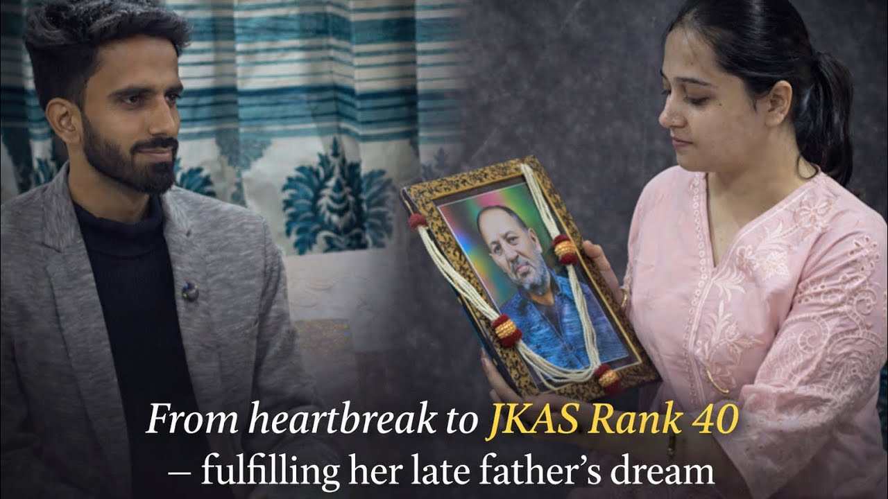 Himshikha bhardwaj, Secures Rank 40 In JKAS 2026
