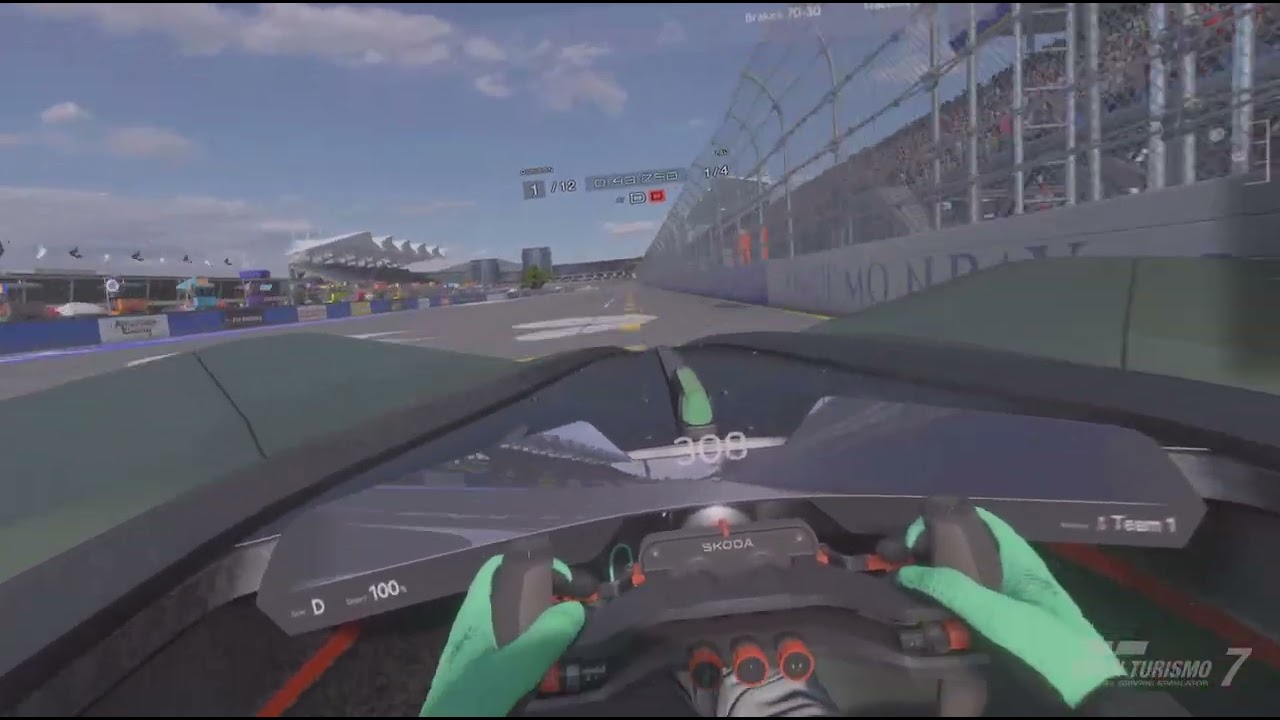 Gran Turismo 7: Škoda VGT VR Cockpit View