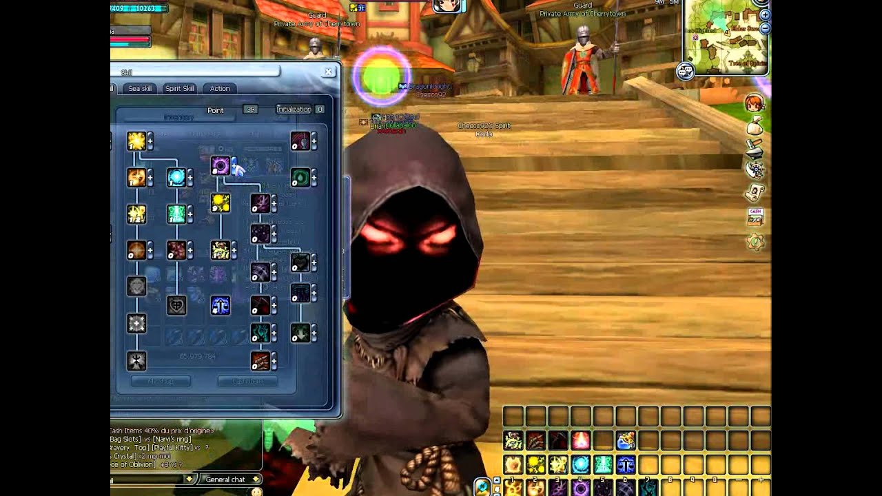 Florensia Shaman PVP Skils Admirall