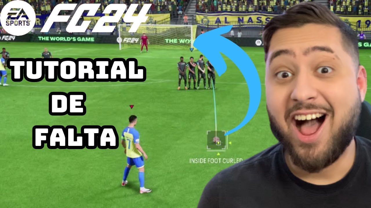 EA SPORTS FC 24 | TUTORIAL DE FALTA FAÇA GOL COM MAIS FACILIDADE