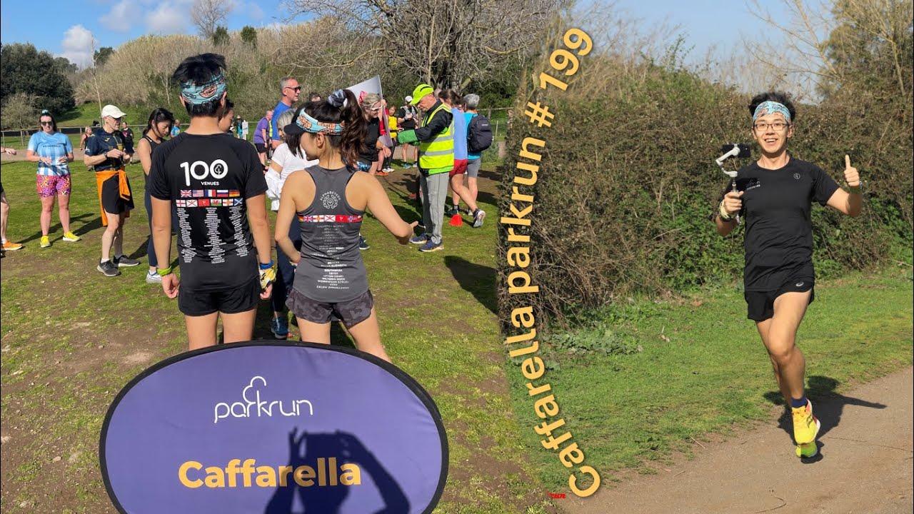 Caffarella parkrun in Rome 16/03/2024