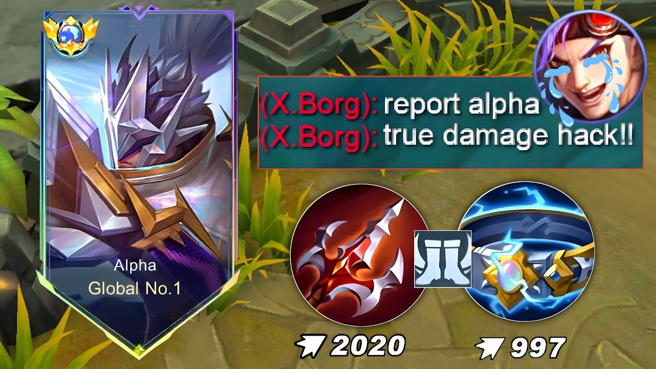 WHEN GLOBAL ALPHA ABUSE TOO MUCH MULTIPLE TRUE DAMAGE BUILD!! (must try)