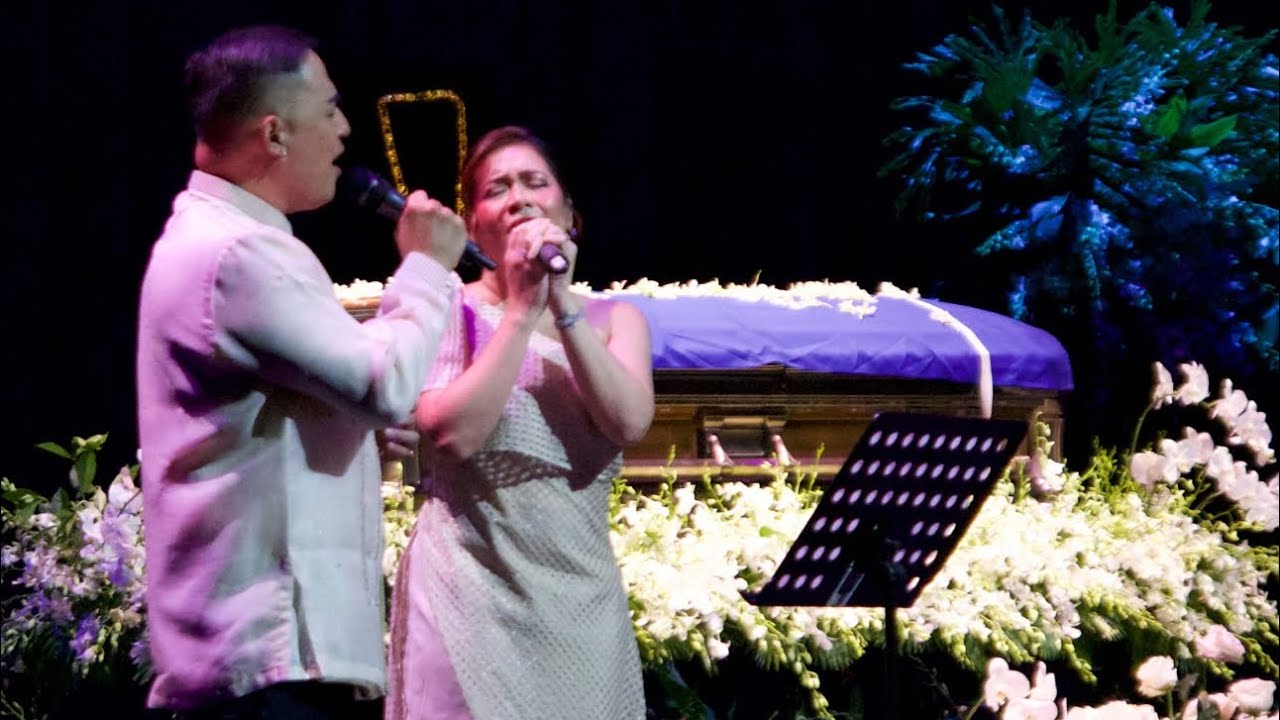 Nora Aunor State Funeral Ikaw Ang Superstar Ng Buhay Ko by Jed Madela and Angeline Quinto