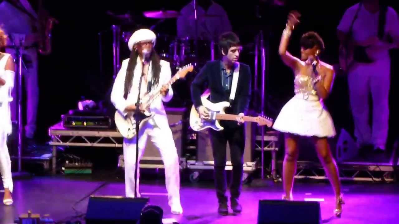 Chic Le Freak With Johnny Marr  Manchester Ritz 29 5 13