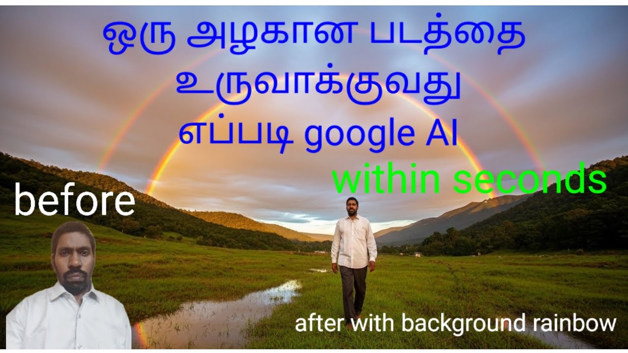 How to create a beautiful image without Photoshop tools. Google AI (whisk ai)