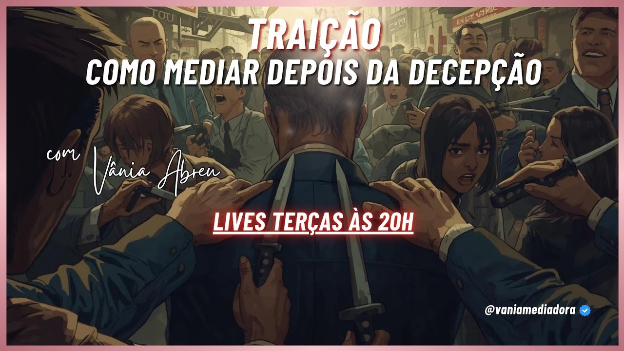 LIVE - TRAIÇÃO: COMO MEDIAR DEPOIS DA DECEPÇÃO