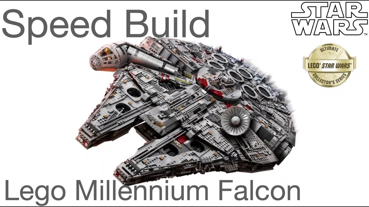Lego Star Wars Millennium Falcon 75192 Ultimate Collector Series - Speed Build