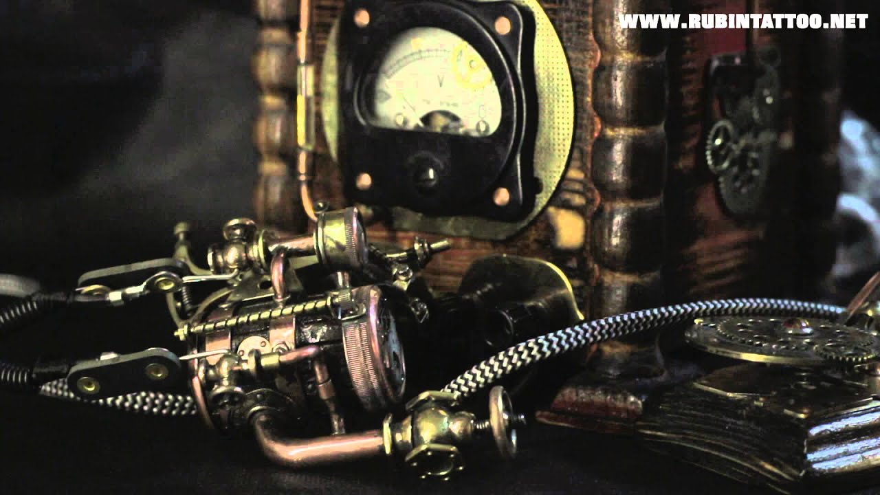 Steampunk tattoo set by Ruba (Ukraine, Kiev)