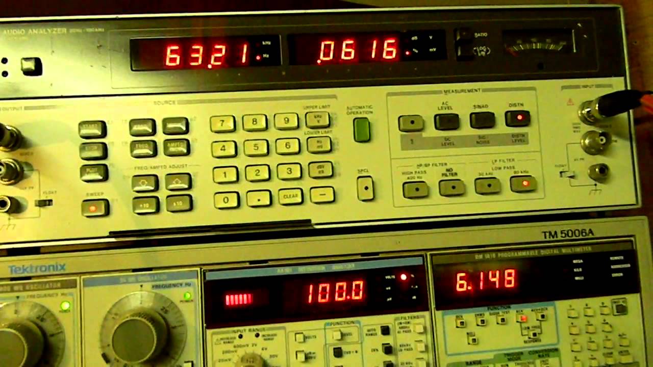 Audio Amplifier Gain With And Without Global Negative Feedback.MOV
