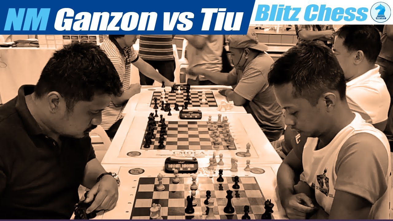 NM Romel GANZON VS Sherwin TIU  | Blitz Team Tournament