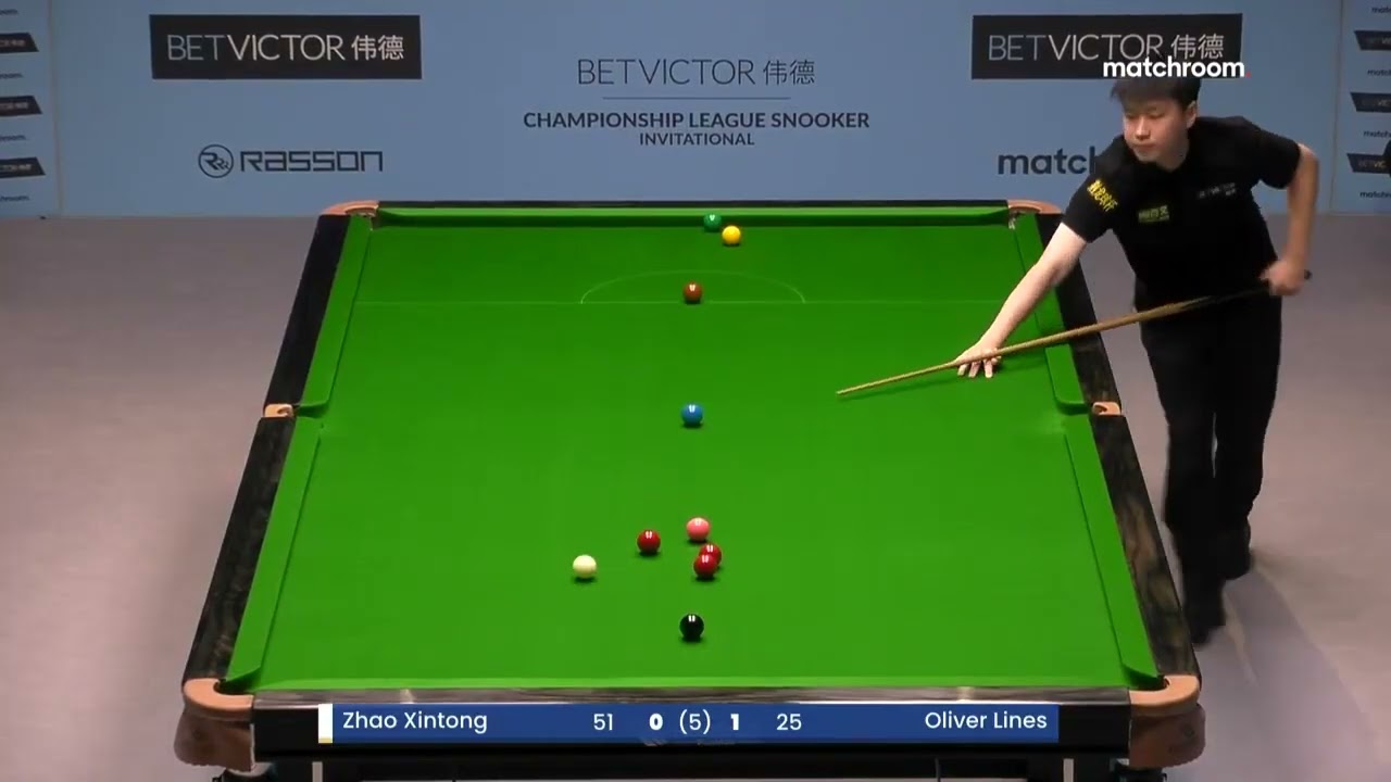 Zhao Xintong vs Oliver Lines, BetVictor 2026 - Short Form