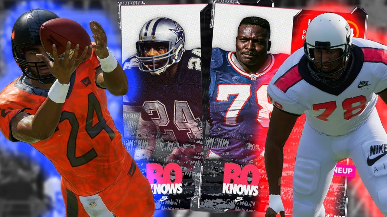 EA fixed the Bo Knows promo so i got EVERSON WALLS and BRUCE SMITH