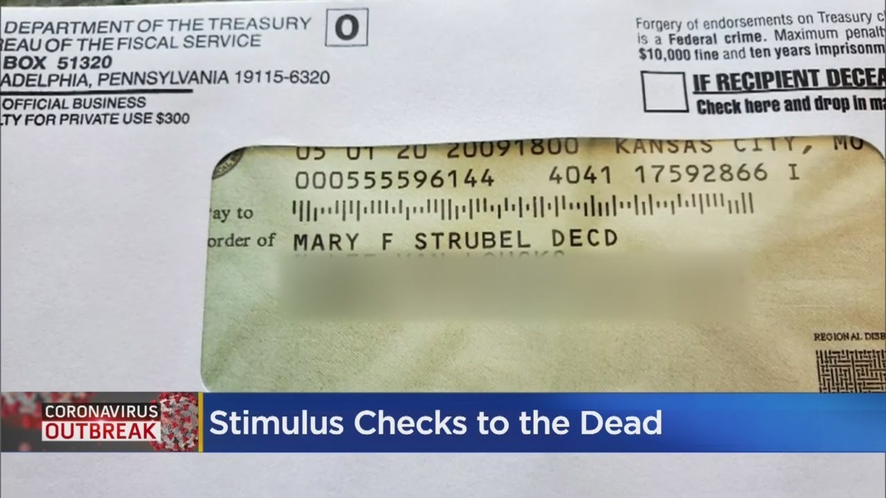 'It's A Huge Waste': IRS Sends Stimulus Checks To Dead Colorado Taxpayers