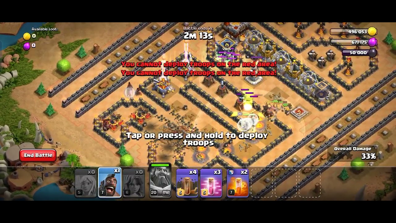 clash of clans 10 aniversary day 4 100% attack |coc 10th anniversary | coc challenge 2015