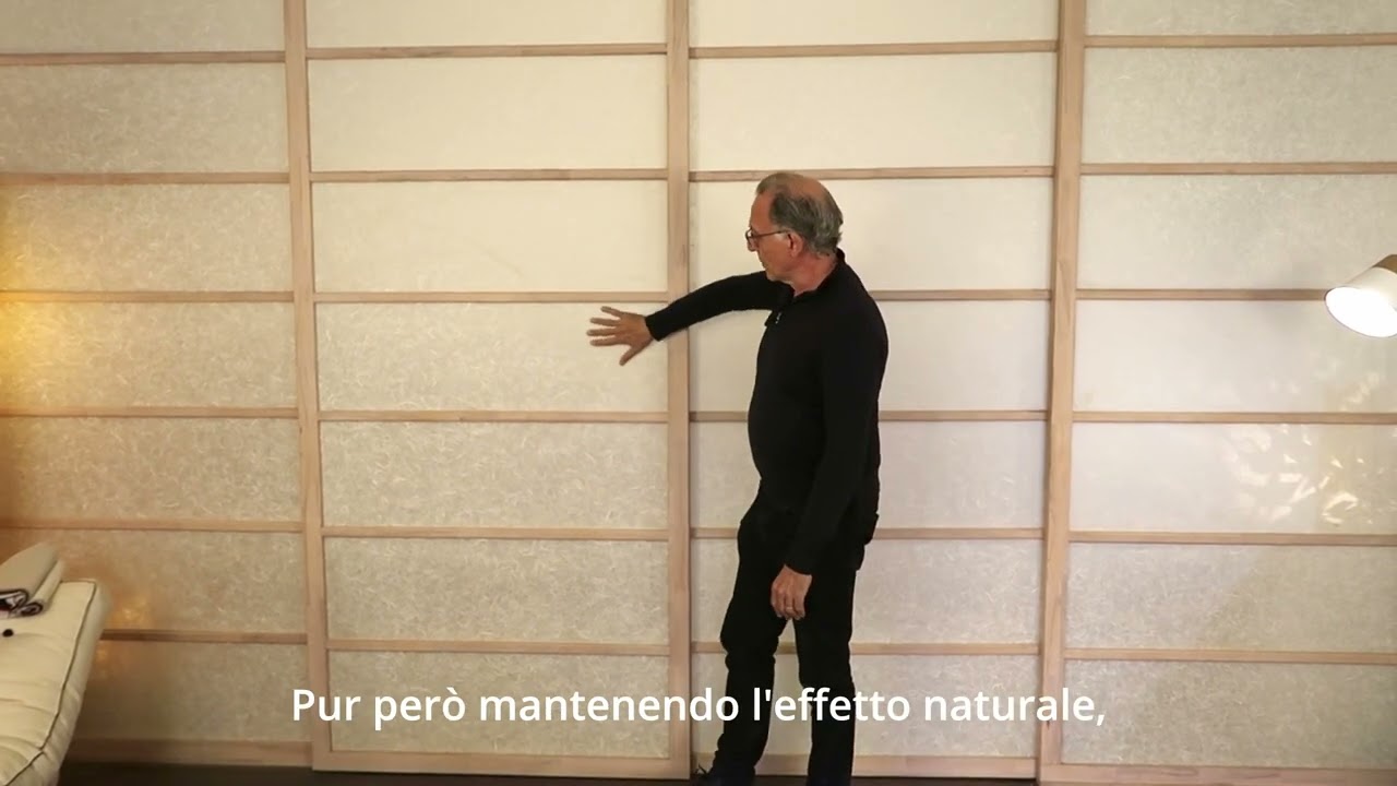 Pareti divisorie con ante scorrevoli Shoji
