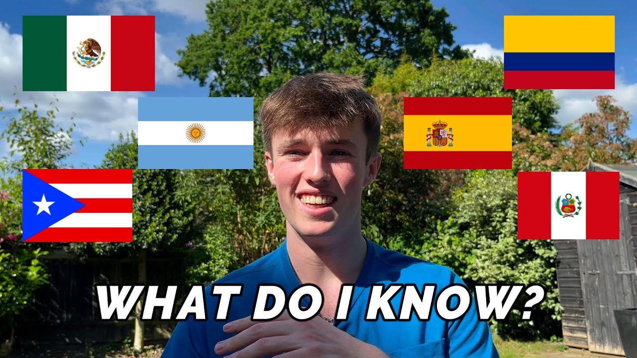 English Guy on Different Types of Spanish