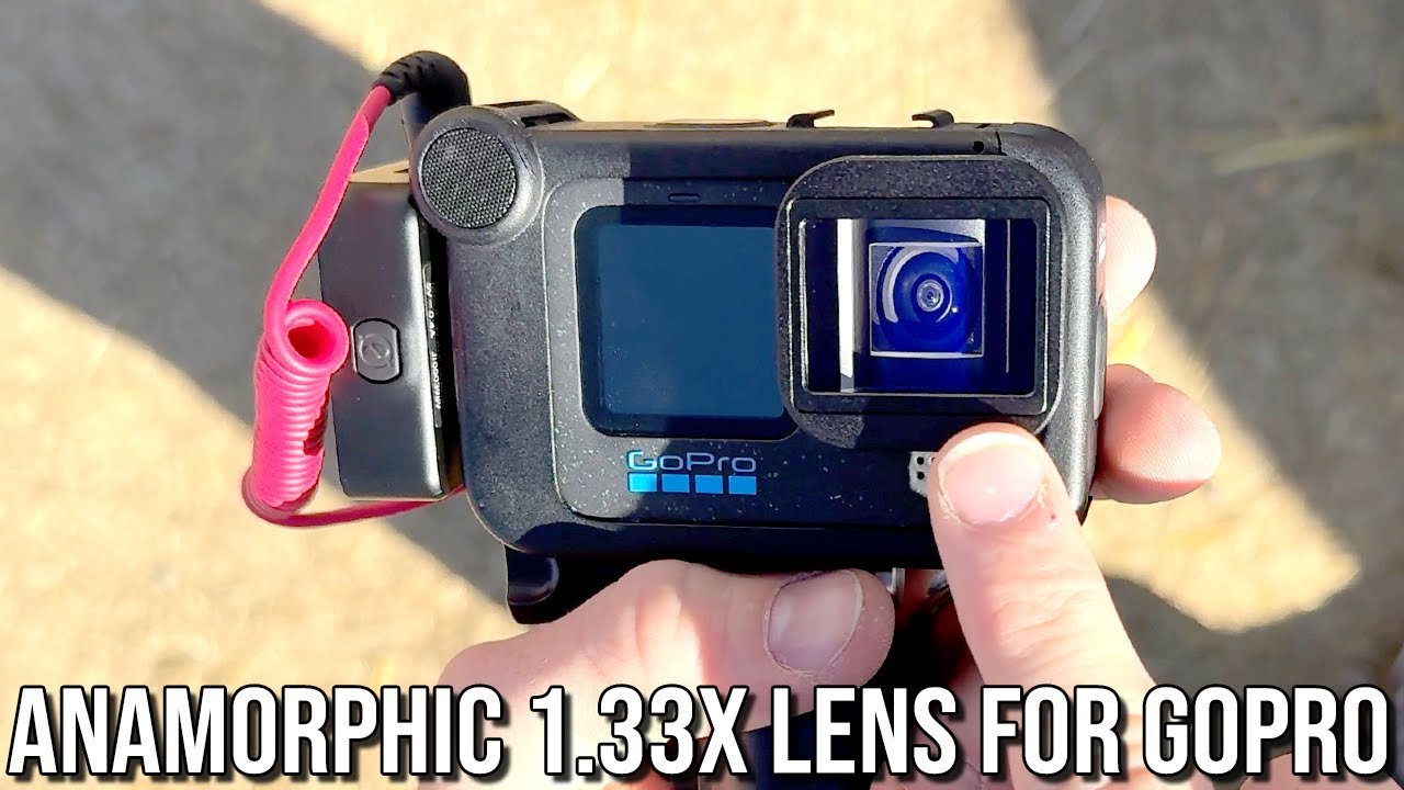 Neewer Anamorphic 1.33x Lens for GoPro 9/10/11/12