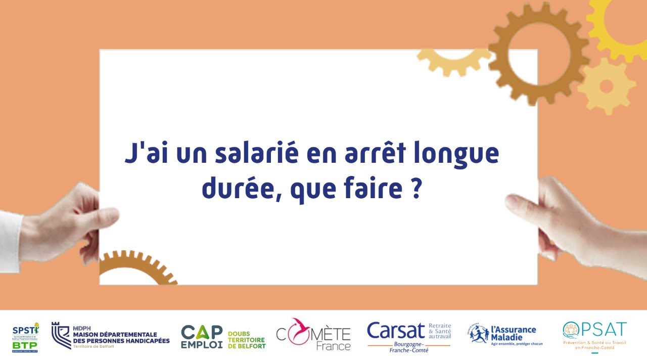 Webinaire - J'ai un salarié en arrêt maladie longue durée, que faire ?