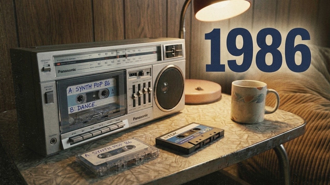 80s Romantic Love Songs Compilation &mdash; Nostalgic & Emotional Cassette Tape
