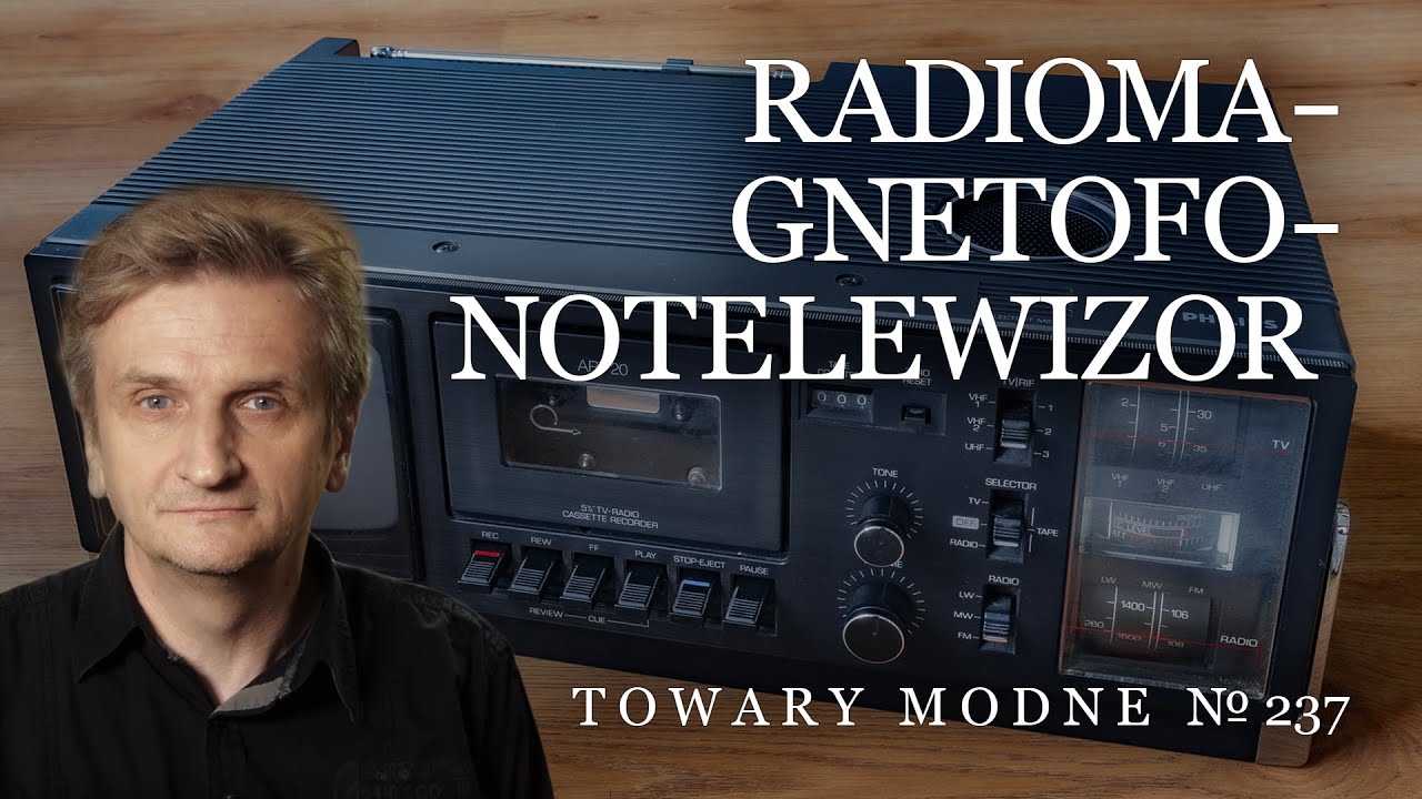 Radiomagnetofonotelewizor [TOWARY MODNE 237]